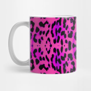 black and pink Mug